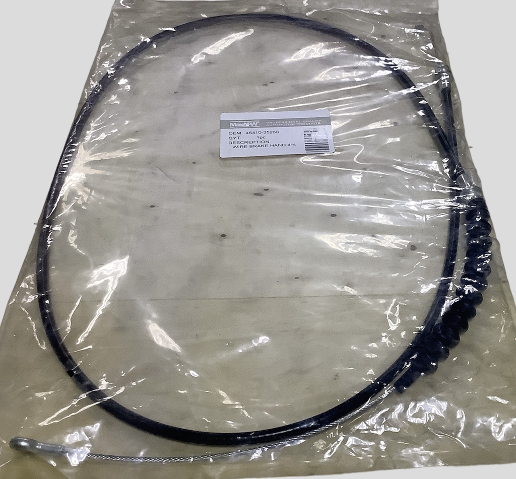 Cable de freno central hi lux 4x4  69' pulgadas 1metro76cm