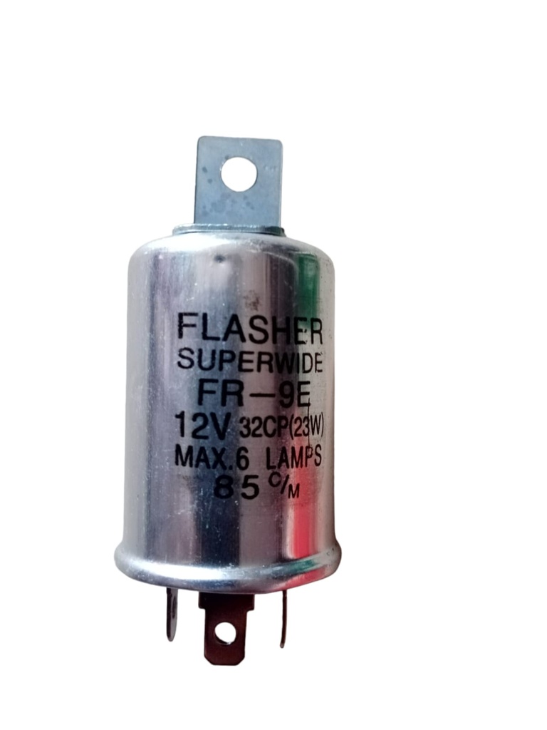 Flasher 3 espigas 12 v