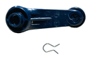 Manecilla de subir vidrio azul astrillado plastico