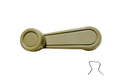 Manecilla de subir vidrio beige con metal