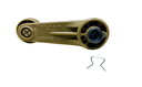 Manecilla de subir vidrio beige con metal