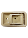 Manecilla interior beige