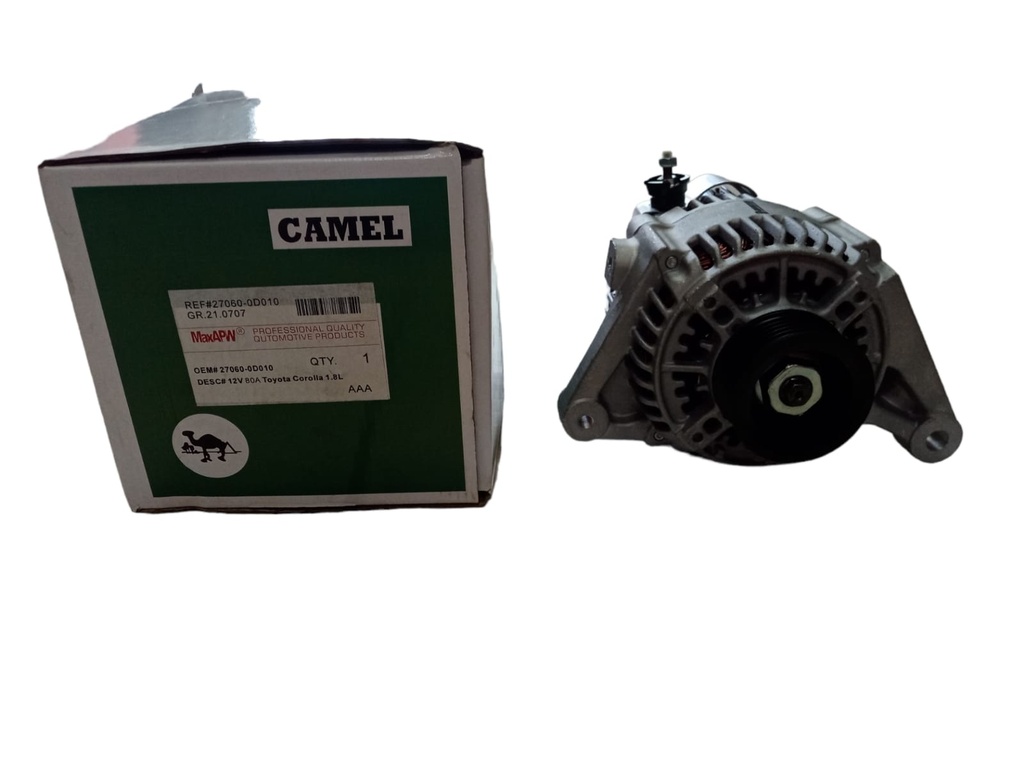 Alternador  COROLLA 98/02 GEO PRINZ CHEVROLET PRINZ