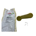 Manecilla de subir vidrio beige con metal