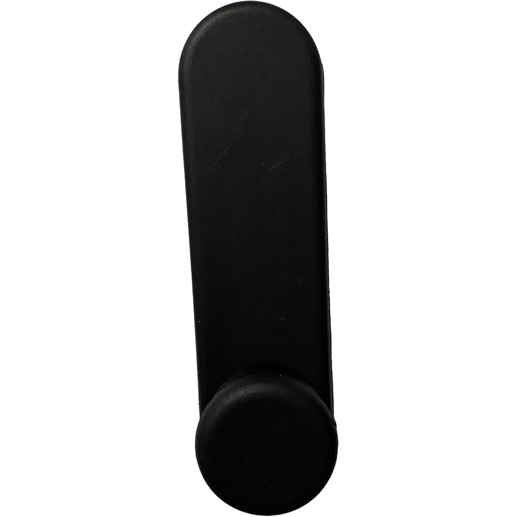 Manecilla de subir vidrio negra astrillado metalico
