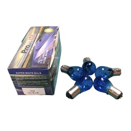 [1034-12V-BLUE] Bombilla de 2 contactos azul