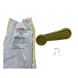 [KOA-1018-BG] Manecilla de subir vidrio beige con metal